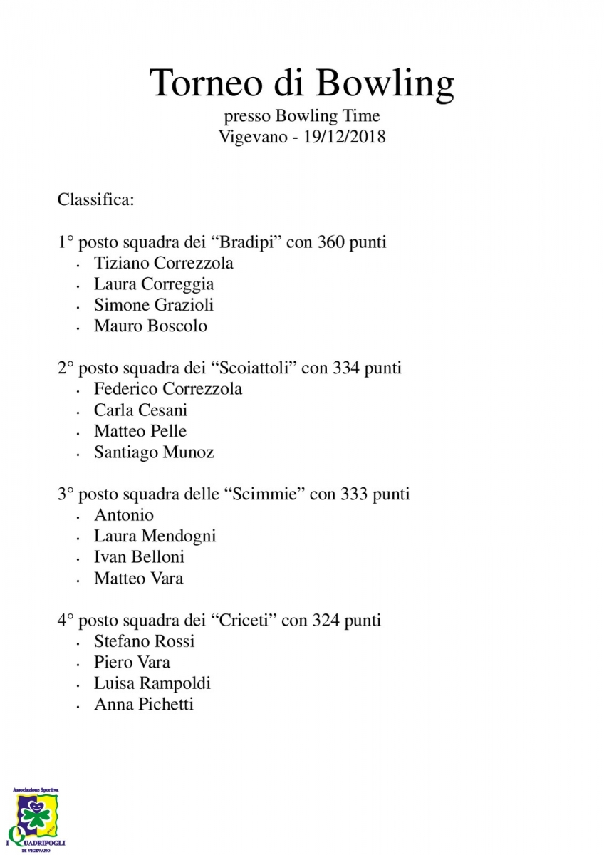 Torneo Bowling Vigevano 19-12-2018 - 095